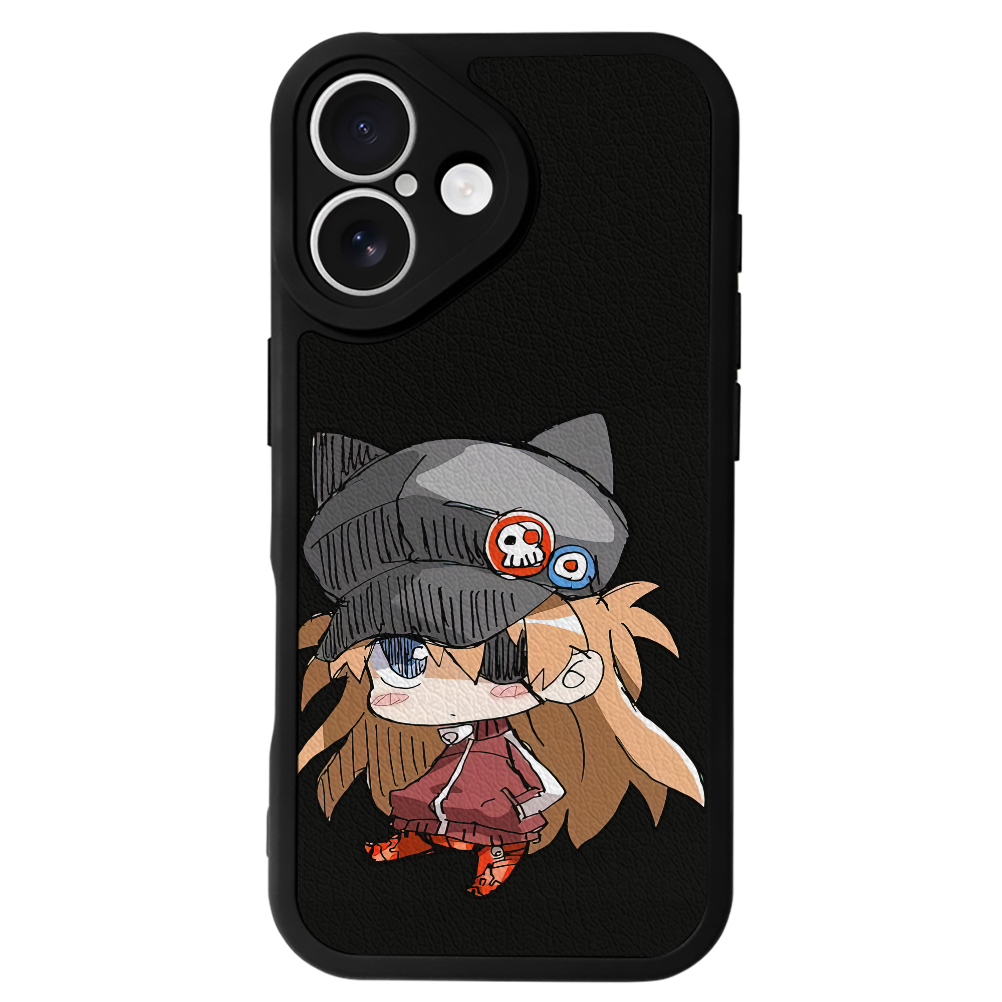 （画像用） EVA 新世紀エヴァンゲリオン 【iPhone 16シリーズ対応】シリコンスマホケース（レザー調） 材質：シリコン